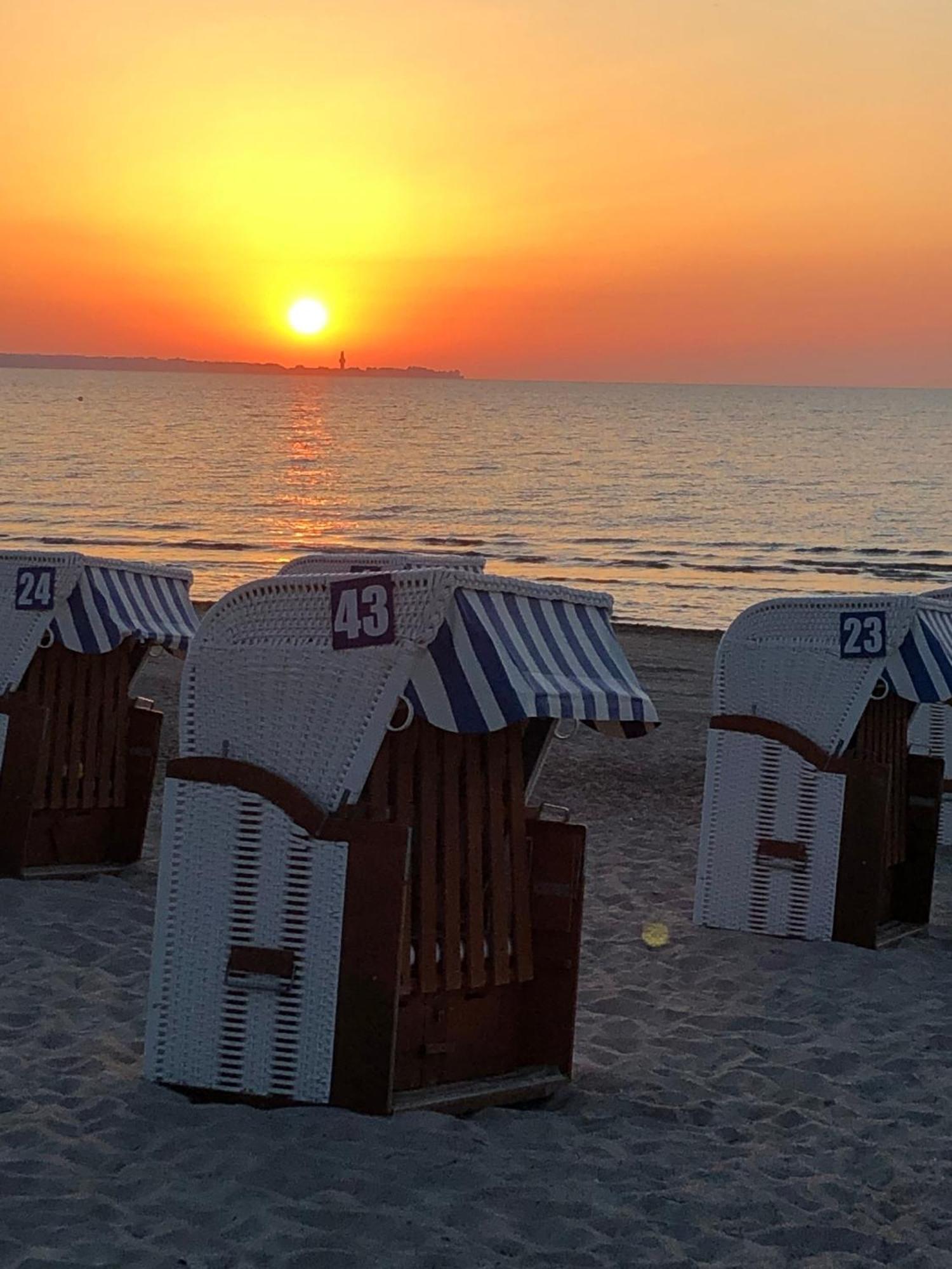 Ferienwohnung- Nur 60 Meter Vom Strand Scharbeutz Dış mekan fotoğraf
